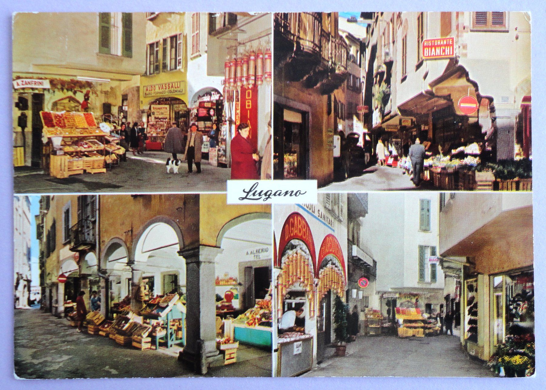 Cartoline postali: Lugano - Via Pessina – Usato da Fétigny venduto da Billy2miny