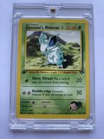 Pokemon Karte Giovannis Nidoran 1st Edition 75/132 MINT