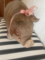 TERRACOTTA GLÜCKSSCHWEIN 59x44 CM