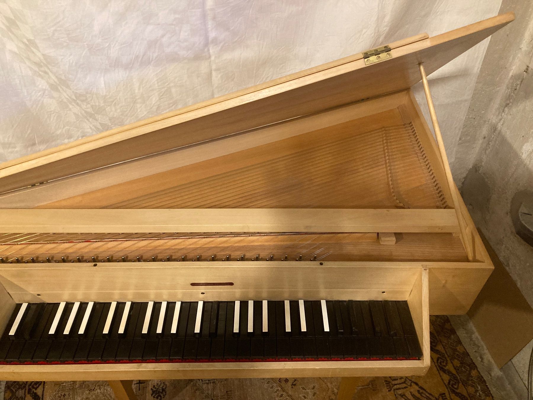 Strumenti musicali: Spinett, mit Ständer, gut erhalten, funktionsfähig – Usato da Basel venduto da Sell_Buy 1
