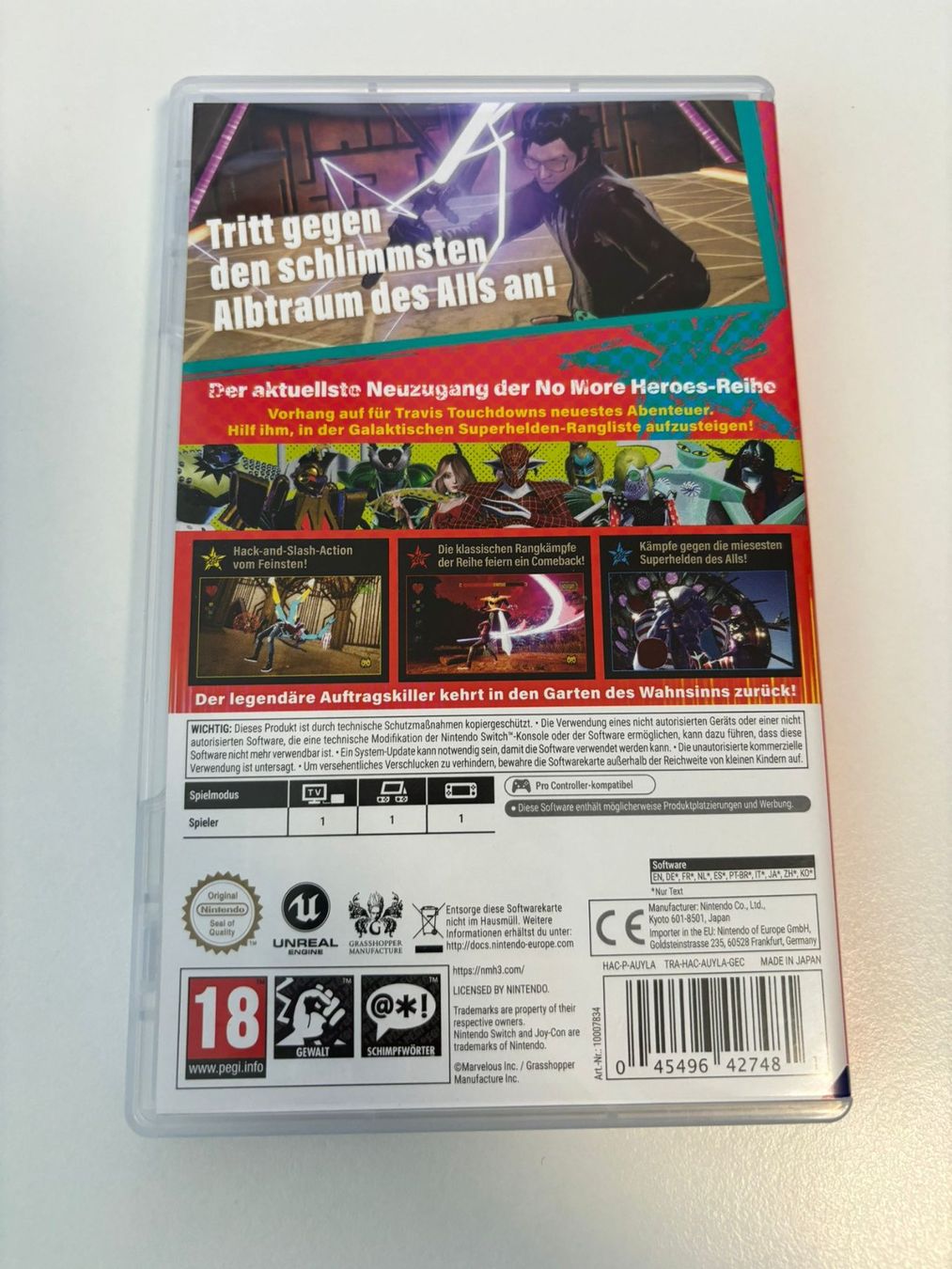Spiele: No More Heroes 3 (Nintendo Switch) – Gebraucht aus Herisau von Seyashop1 2