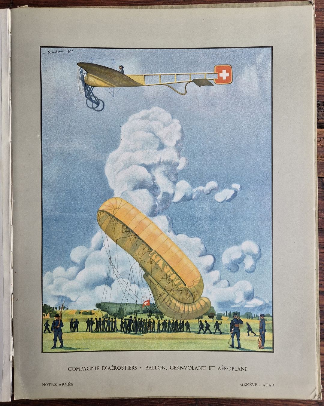 Livres: Notre Armée, Edition Atar, 40 planches par Eric de Coulon – D'occasion à Farvagny-le-Grand par CollectibleWatches 7