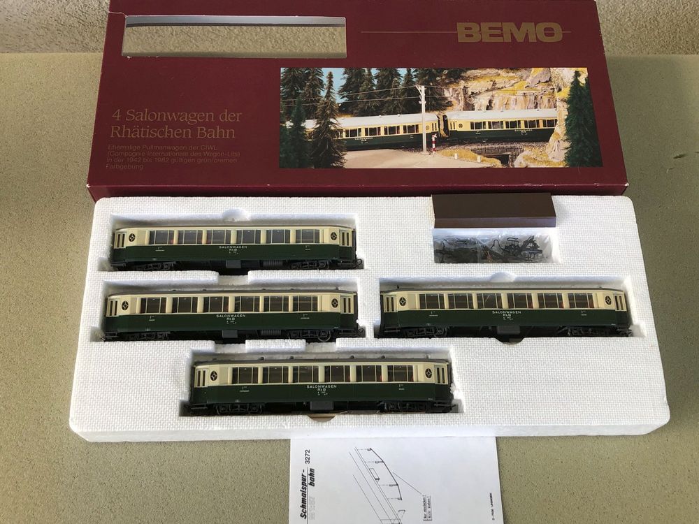 Bemo RhB Salonwagen Set | Acheter sur