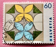 Nr.848 Emma Kunz GESTEMPELT Sonderpostmarken III 1993  