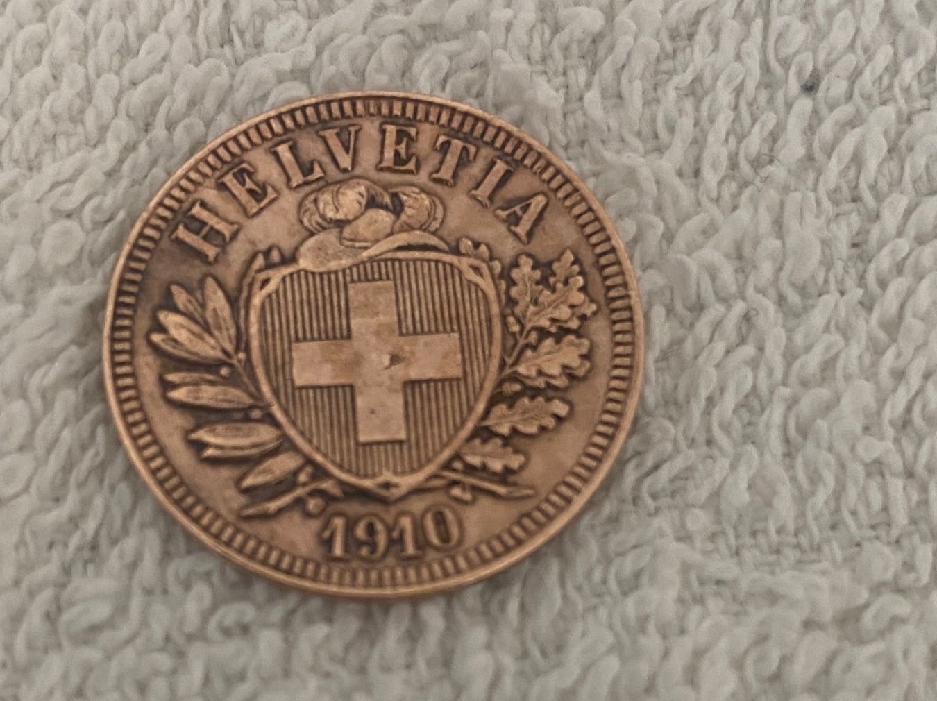 Tutti le monete: 2 centimes/rappen 1910 – Usato da Nyon venduto da Ilmi09