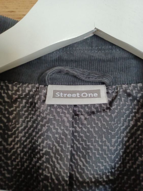Jacken: Cordblazer Anthrazit von StreetOne, Gr. 36 – Gebraucht aus Bassersdorf von golden_sun 2