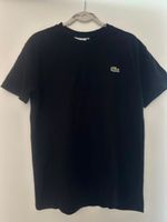 Lacoste T-Shirt schwarz Gr. S Baumwolle