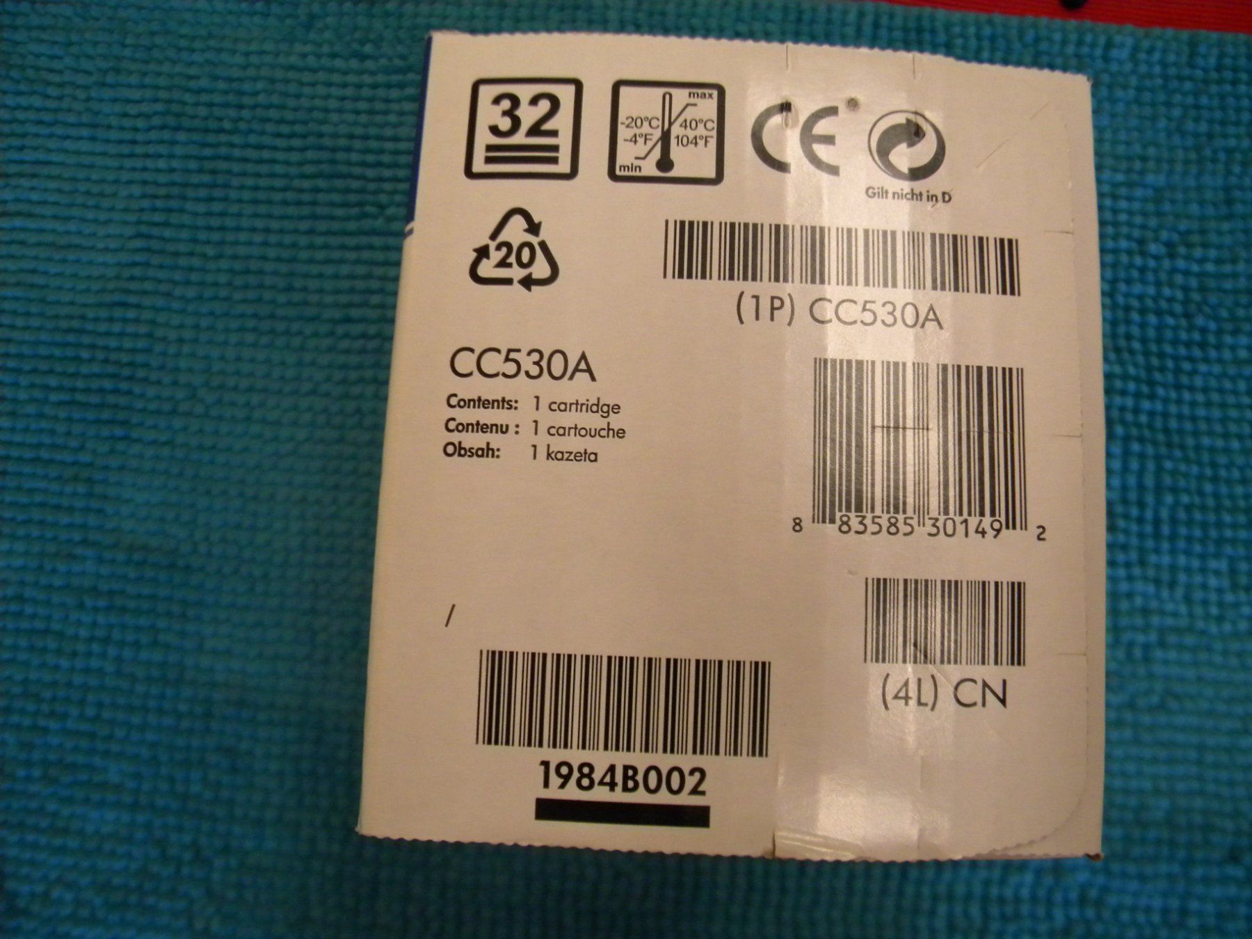 Hewlett Packard Cartouches & Toner: CC530A  304A – Neuf avec emballage d'origine à Bühler par Wini100 2