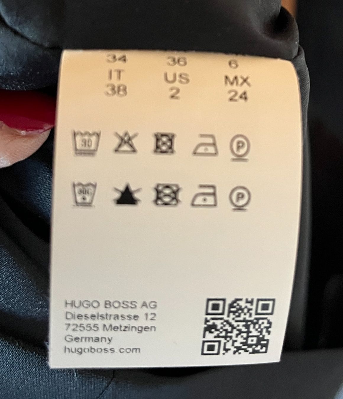 Hugo Boss Robes: Boss, Damenkleid, schwarz – Neuf (Voir description) à Bern par cubus01 4