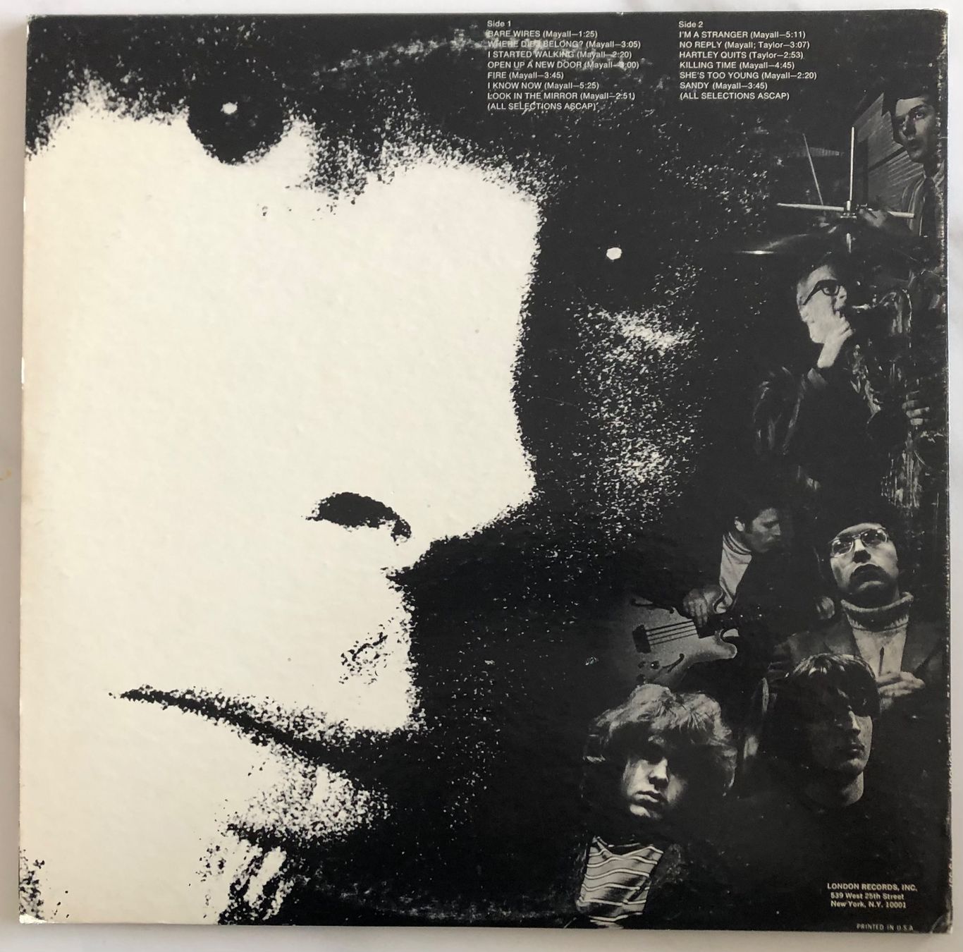 Schallplatten: JOHN MAYALL'S BLUESBREAKERS - BARE WIRES – Gebraucht aus Poliez-Pittet von Newtown-Records 1