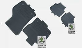Original Skoda Allwetter Fußmatten Vorne + Hinten Superb 3