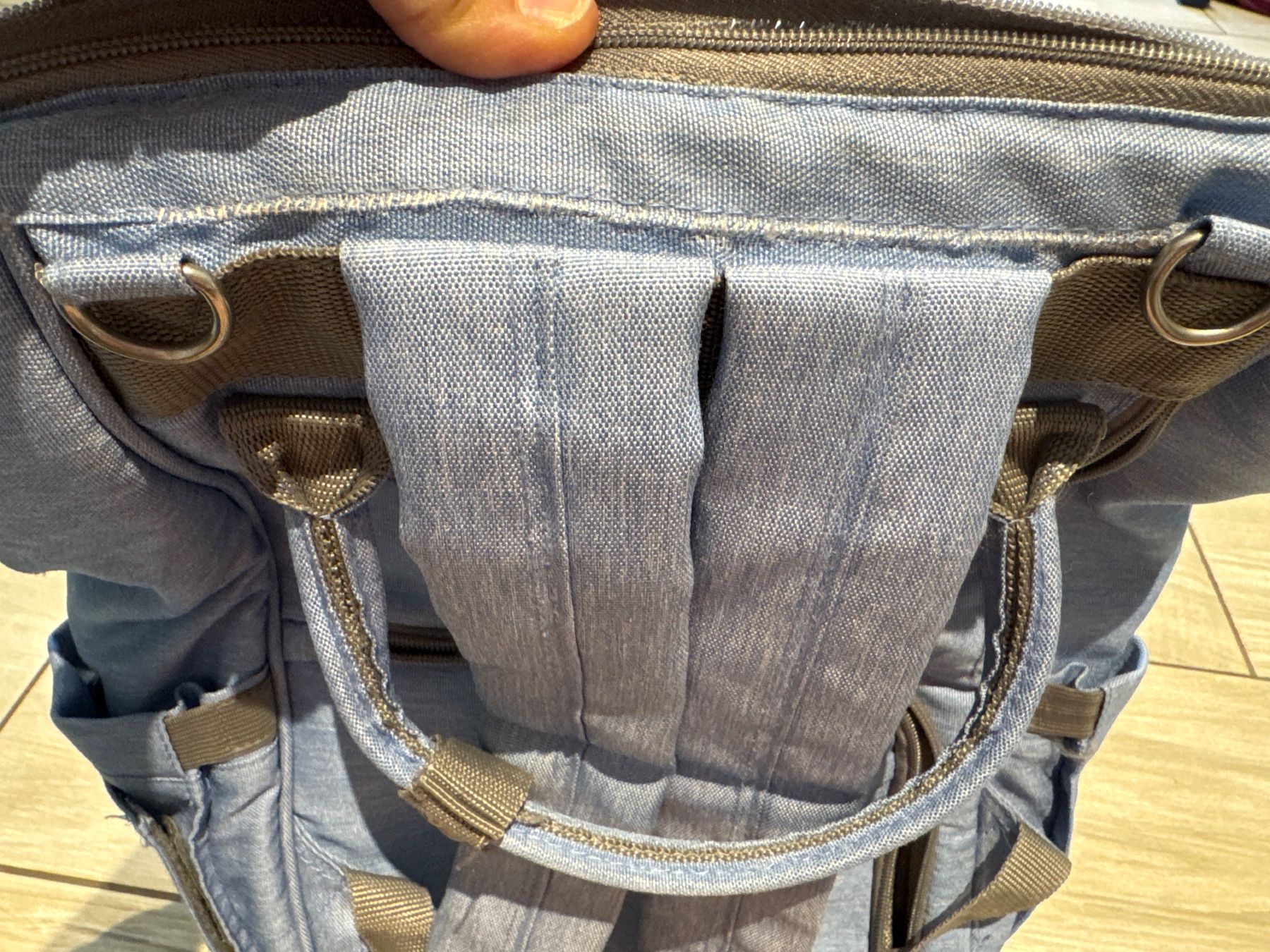Zaini: Wickelrucksack von Petite Star hellblau – Usato da Gelterkinden venduto da Familienferien 9