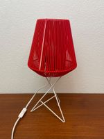 Moderne Design Tischleuchte Tripod Draht Tischlampe rot