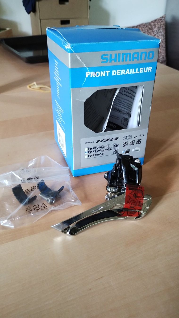 Shimano Pezzi di ricambio: Derailleur avant 105 – Nuovo e nell'imballaggio originale da Vaulion venduto da JohannTel 1