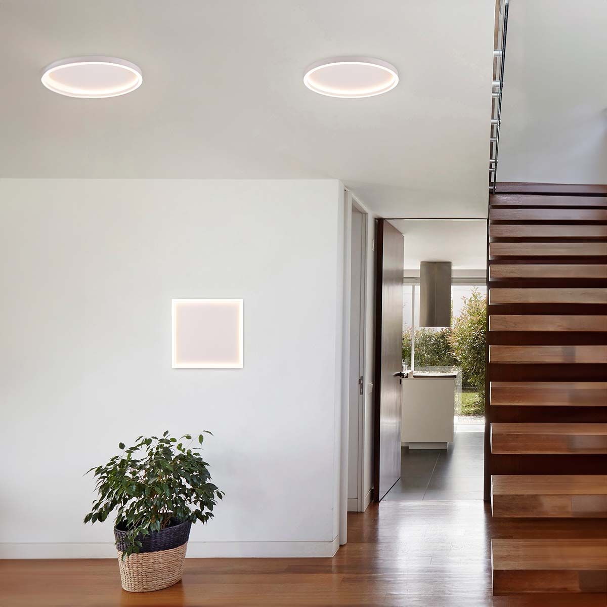 Lampadari & plafoniere: LED Deckenleuchte, Flach, 35 cm x 35 cm – Nuovo (secondo la descrizione) da Kreuzlingen venduto da Smart-Light 1