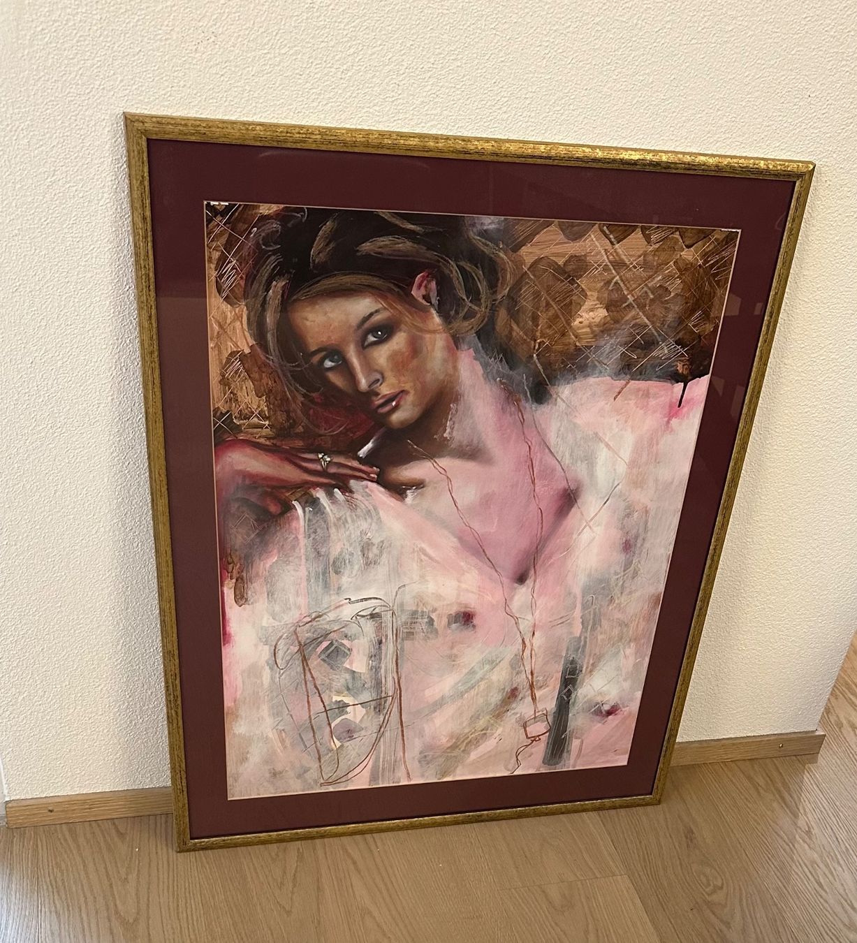 Dipinti: Bild mit Rahmen, Original, Unikat, 86x70 – Usato da Zürich venduto da Bastet6 1