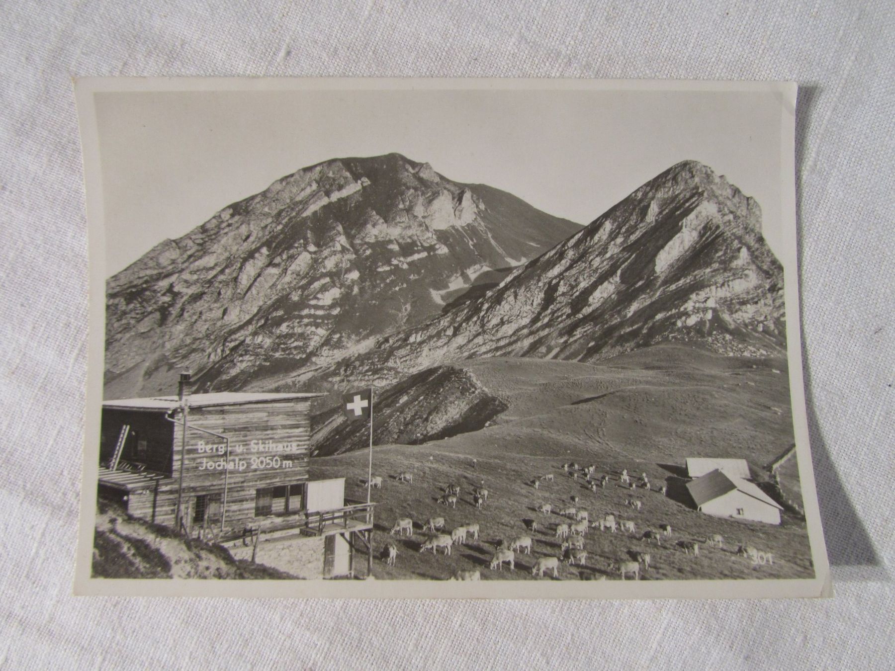 Cartoline postali: Berg u. Skihaus Jochalp – Usato da Seengen venduto da mikelele