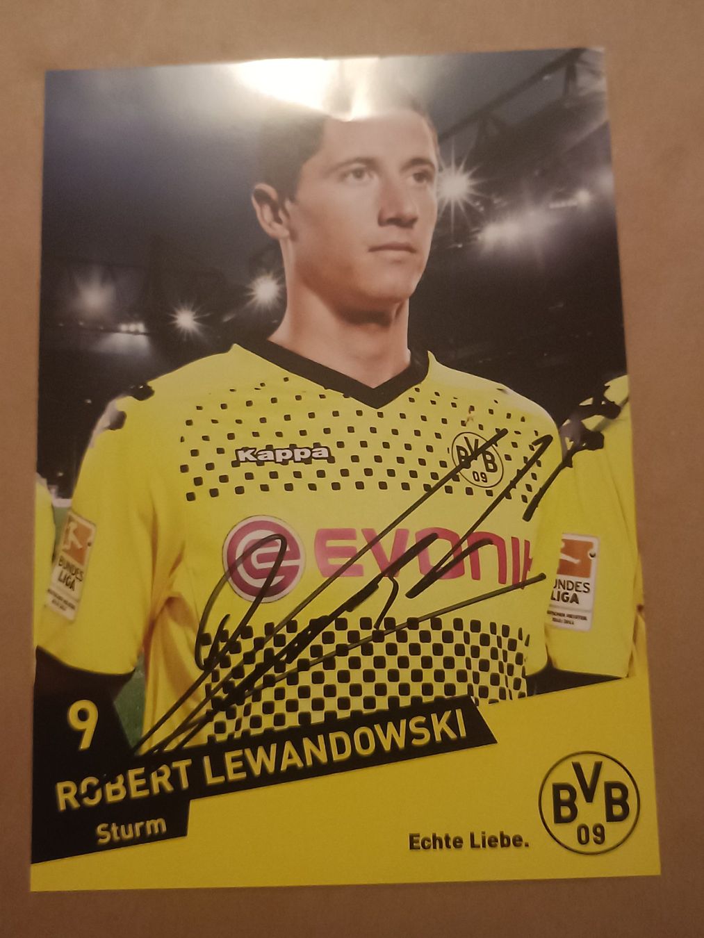 Autogramme: Robert Lewandowski - BVB 11/22- Borussia Dortmund – Gebraucht aus Menziken von Artographs