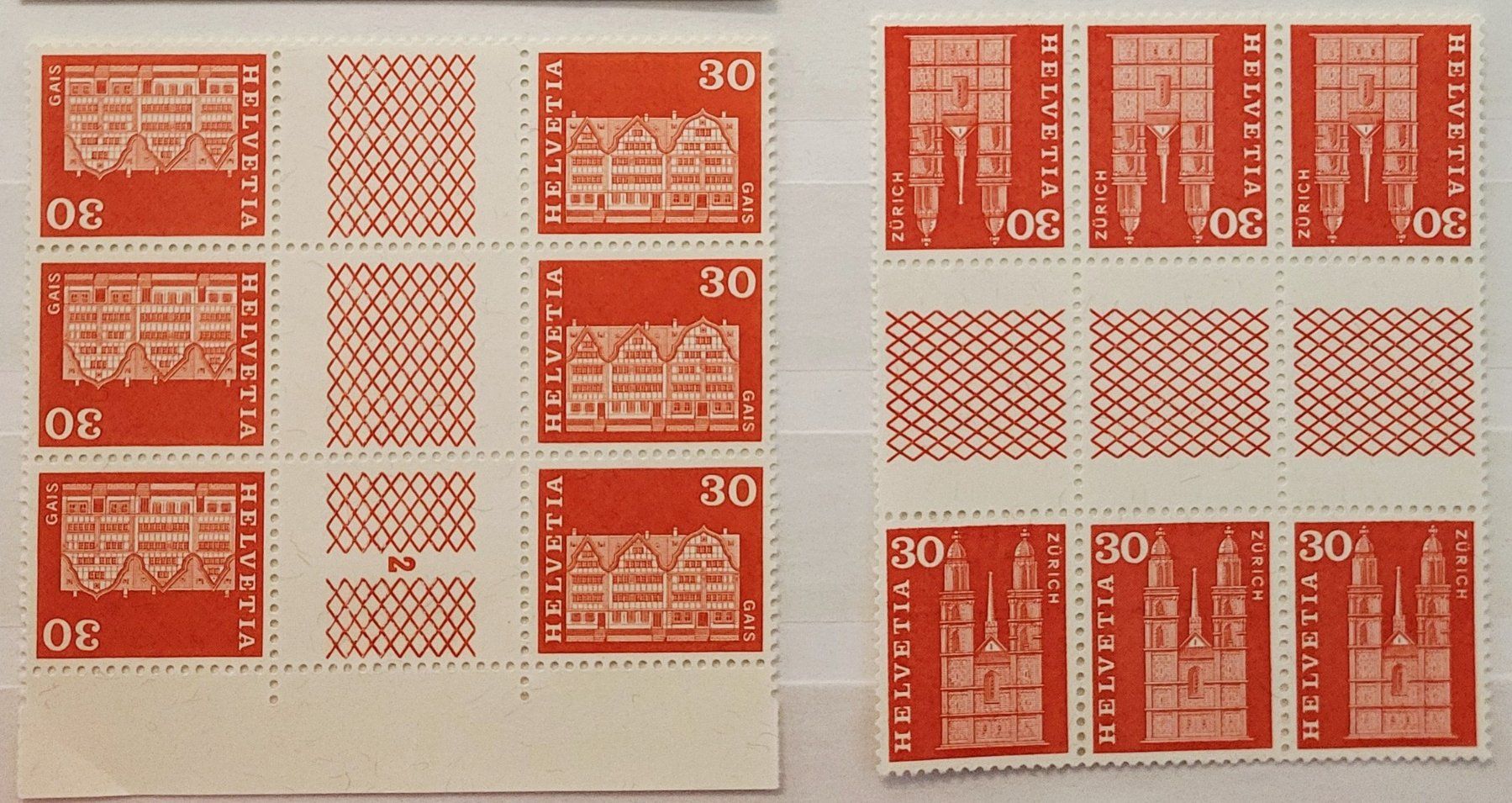 Tutti i francobolli: CH, Postgeschichtliche Motive und Baudenkmäler, Postfrisch** – Nuovo (secondo la descrizione) da Castione venduto da Rx-stamps 3
