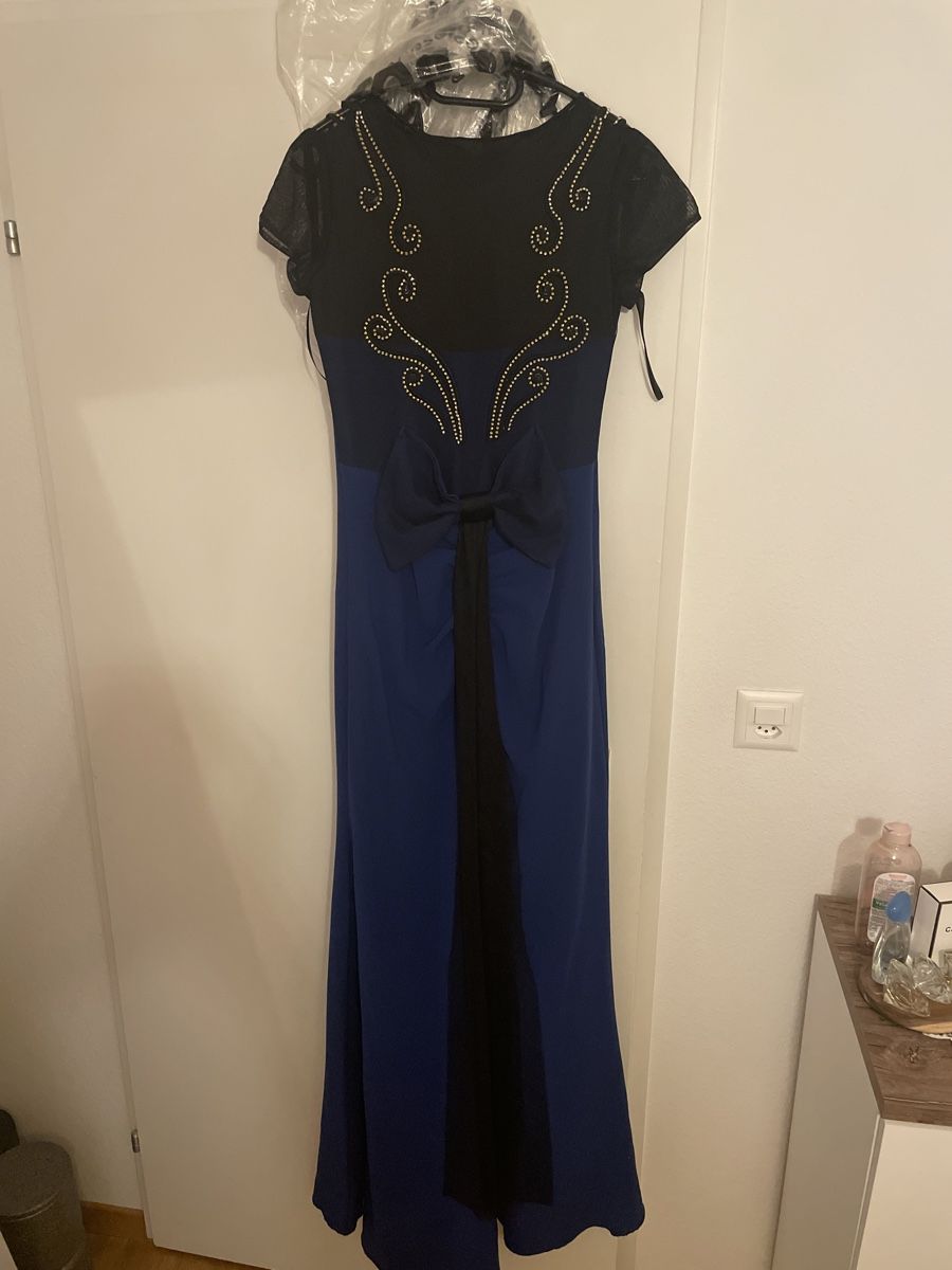 Kleider: Elegantes blaues Kleid Gr. 36-38 – Neu (gemäss Beschreibung) aus Neuhausen von humacagman 1