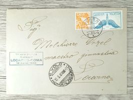 TR104 Enveloppe + Timbre Suisse 1940