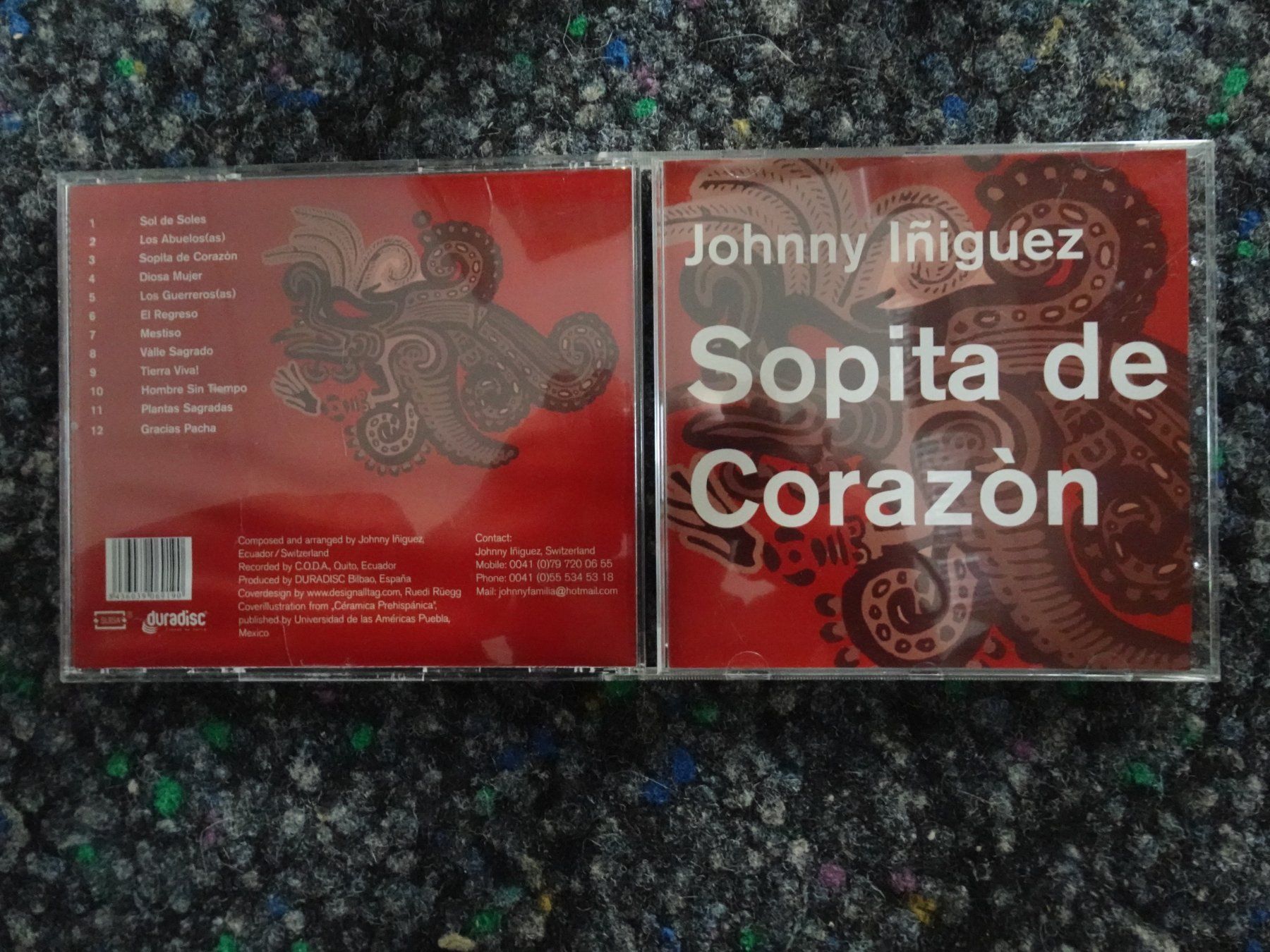 CD: CD : Johnny Iñiguez – Usato da Lotzwil venduto da Kiddis