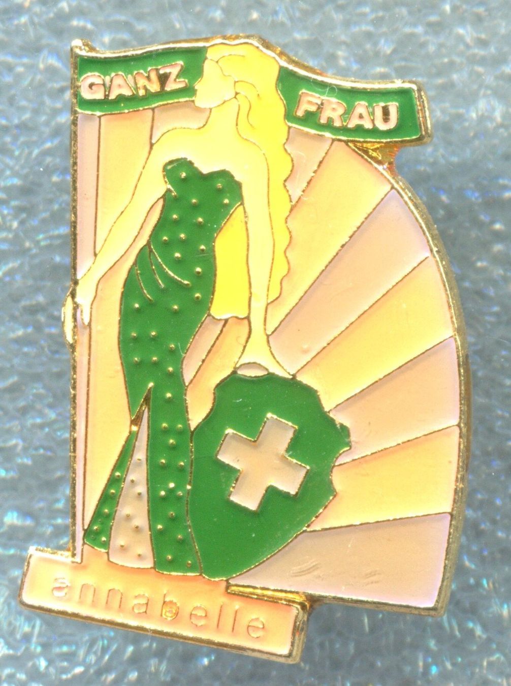 Placchette & Badge: annabelle  GANZ FRAU – Usato da Winterthur venduto da Sammleroase