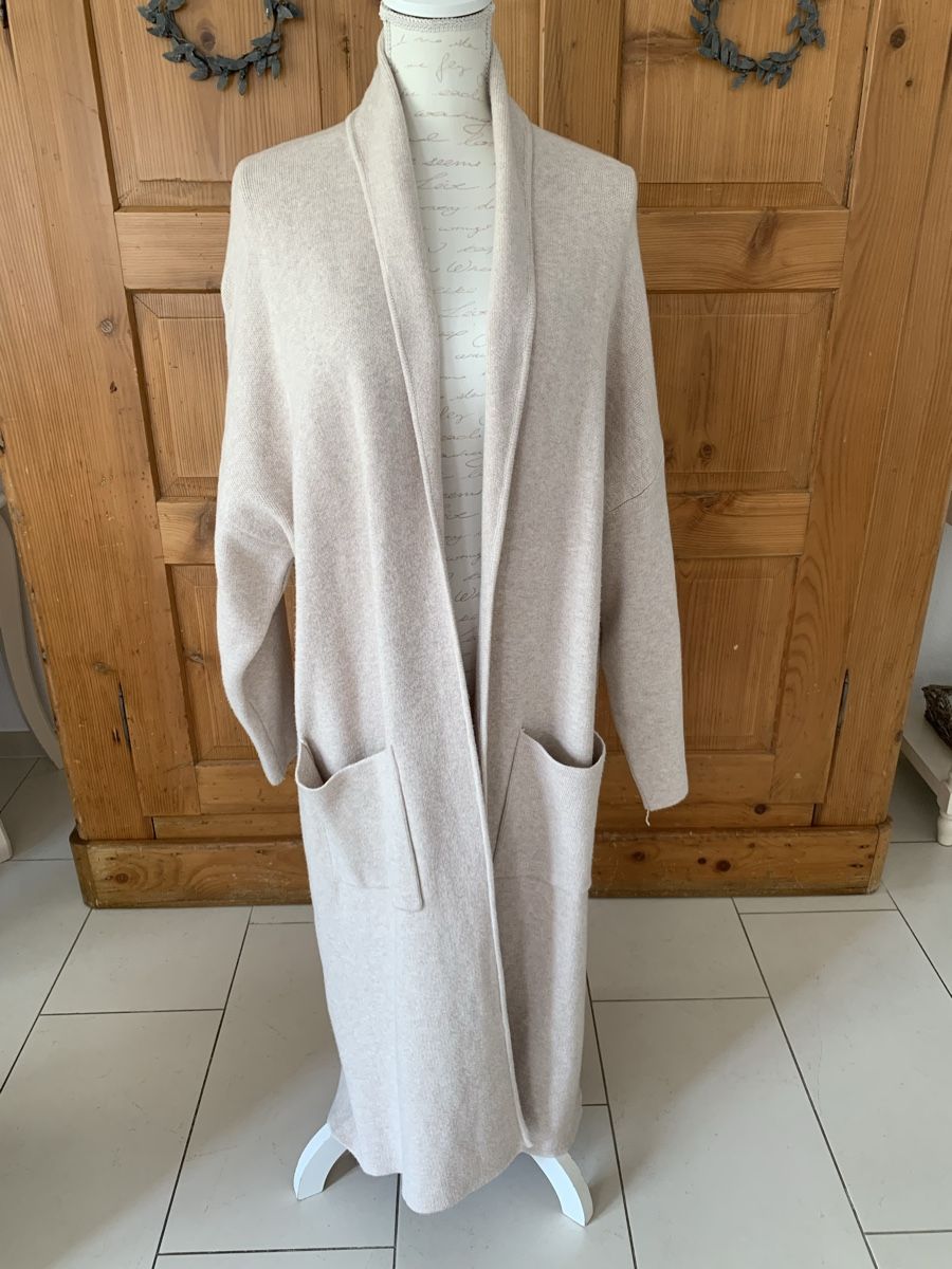 Mango Mäntel: Mango Strickmantel beige Gr. XL – Gebraucht aus Ellikon an der Thur von Bali1999