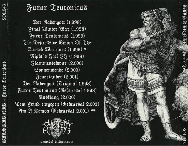 CDs: Bilskirnir - Furor... – D'occasion à St-Cergue par VeganWarrior 1