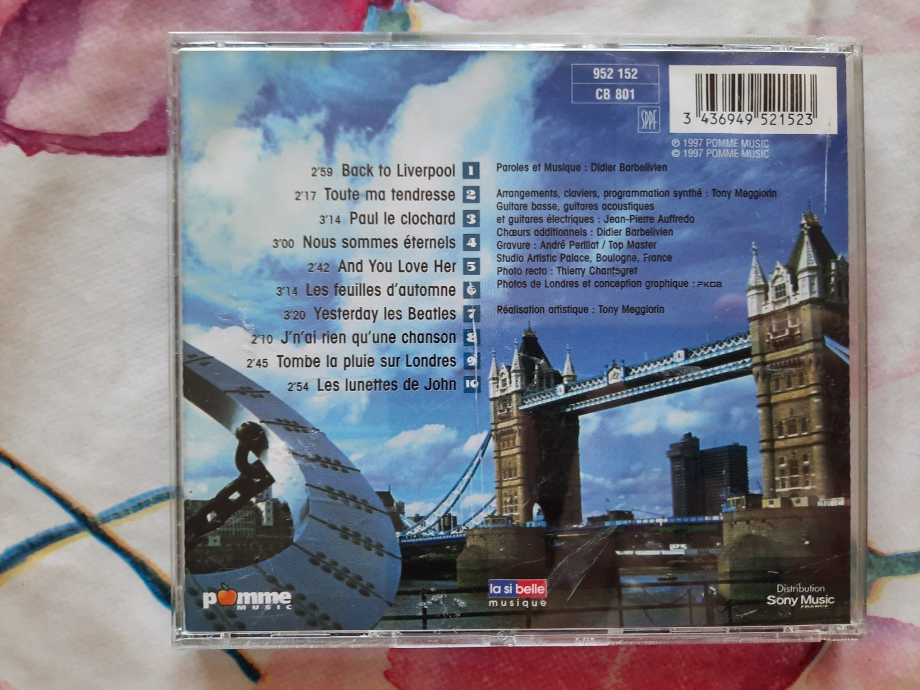 CD: CD Didier Barbelivien - Yesterday les beatles – Usato da Pully venduto da bro_n52j 2