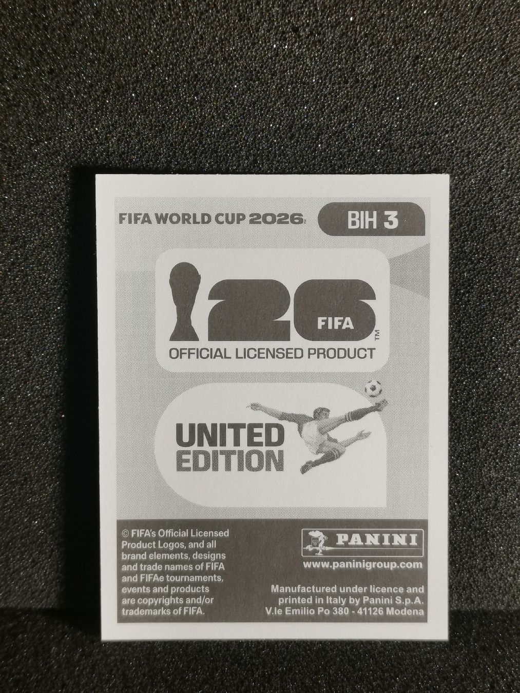 Panini Sammelbilder & Trading cards: Panini Wm 2026 Sticker :Amar Dedic Bih 3 – Gebraucht aus Einsiedeln von sza_588x 1