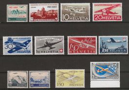 Lot postfrische Flugpost 1941 - 1949 : KP 310.-