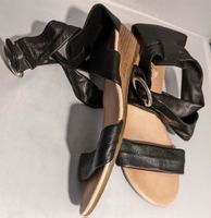 VENEXIANA : Sandales cuir souple larges 40