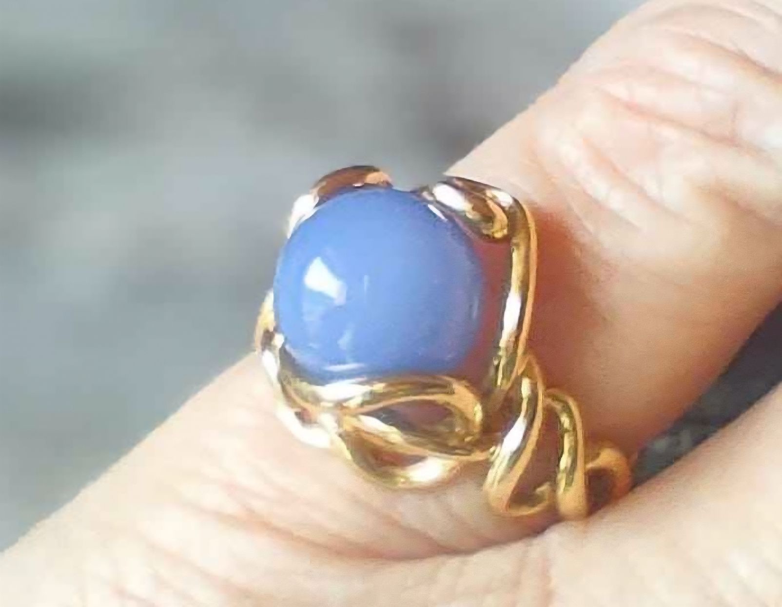 Libri: Bague Gilbert Albert en or jaune avec 4 billes – Usato da Ovronnaz venduto da Ma-94-hey