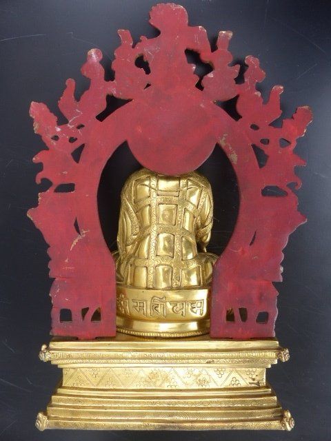 Sculture & Statue: Buddha Sahakayamuni on thron – Usato da Kilchberg ZH venduto da albis1234 4