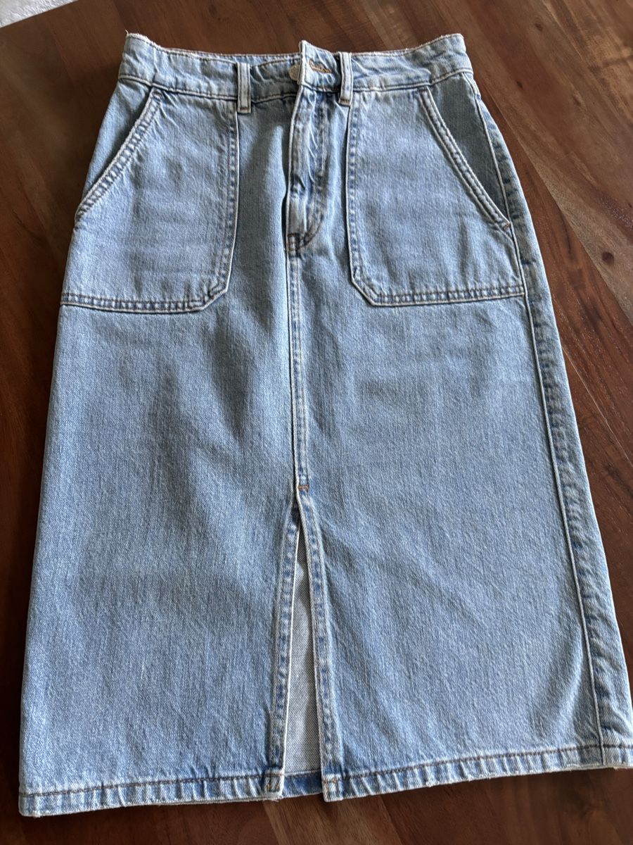 Gonne: Jeansrock Denim Midi Rock Grösse 34-36 – Nuovo (secondo la descrizione) da Bülach venduto da mmva01
