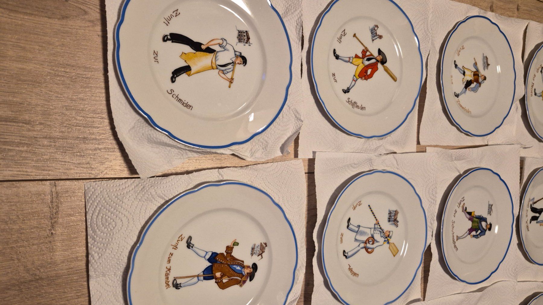 Piatti: Zunftteller Set 12 Stück – Usato da Bonau venduto da Jaco82 2