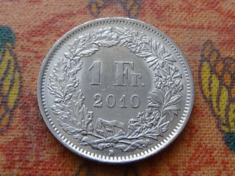 Alle Münzen: 1 Fr. 2010 – Gebraucht aus Romanel-sur-Lausanne von Swift13