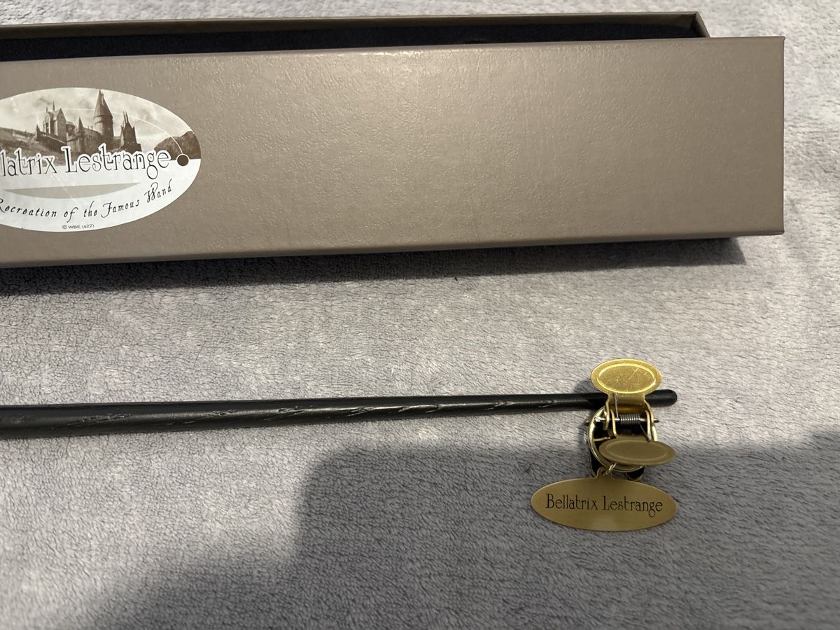 Statuette: Zauberstab Harry Potter Bellatrix Lestrange Neu mit Box – Nuovo (secondo la descrizione) da Zürich venduto da zimtstern45 2