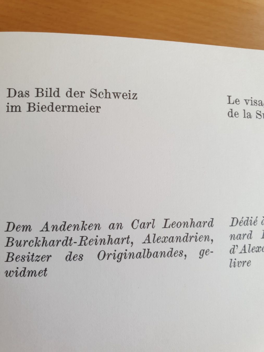 Libri: Buch "Das Bild der Schweiz im Biedermeier" – Usato da Uster venduto da Andreas7 9