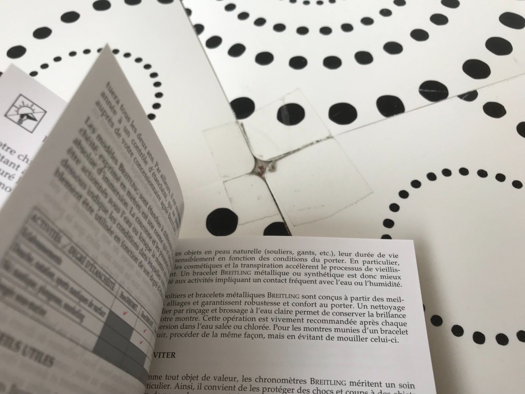 Breitling Documenti: BREITLING - TRANSOCEAN CHRONO OPERATING INSTRUCTIONS - NEW ! – Nuovo (secondo la descrizione) da Epalinges venduto da dream-watch 5