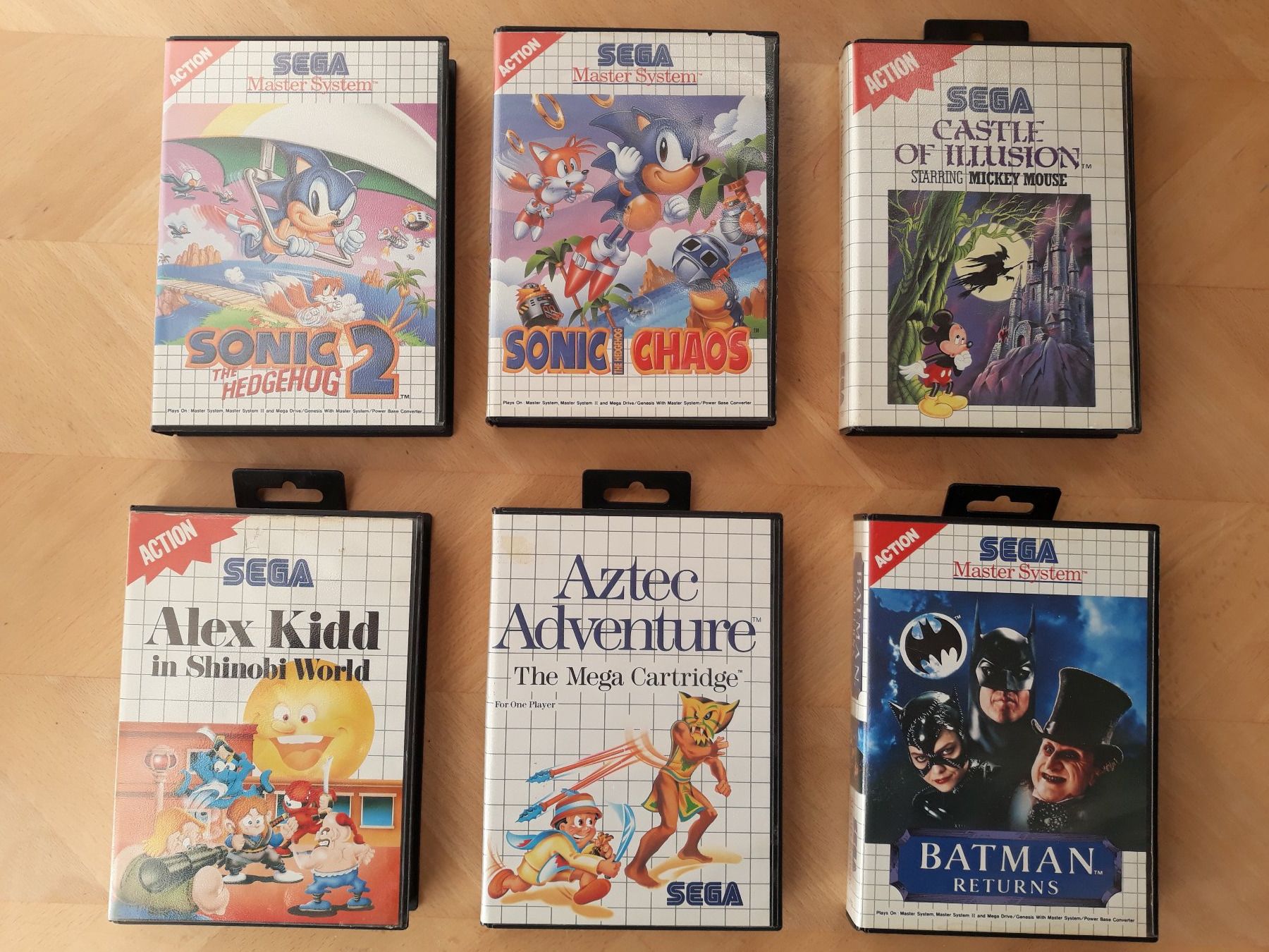 Sega Konsolen: Sega Mega Drive mit Master System Converter und 17 Games – Gebraucht aus Münsingen von Jedi909 4