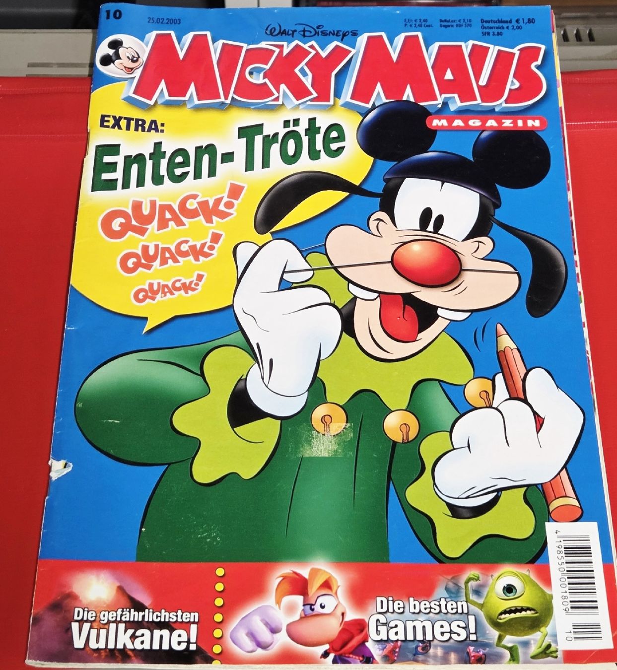 Fumetti: Micky Maus Magazin Heft - 10 - 25.02.2003 – Usato da Reinach BL venduto da _MasterK_