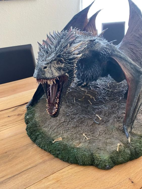 Game of Thrones Drogon 1/6 grosse Drachen Statue Got/HotD Kaufen auf Ricardo