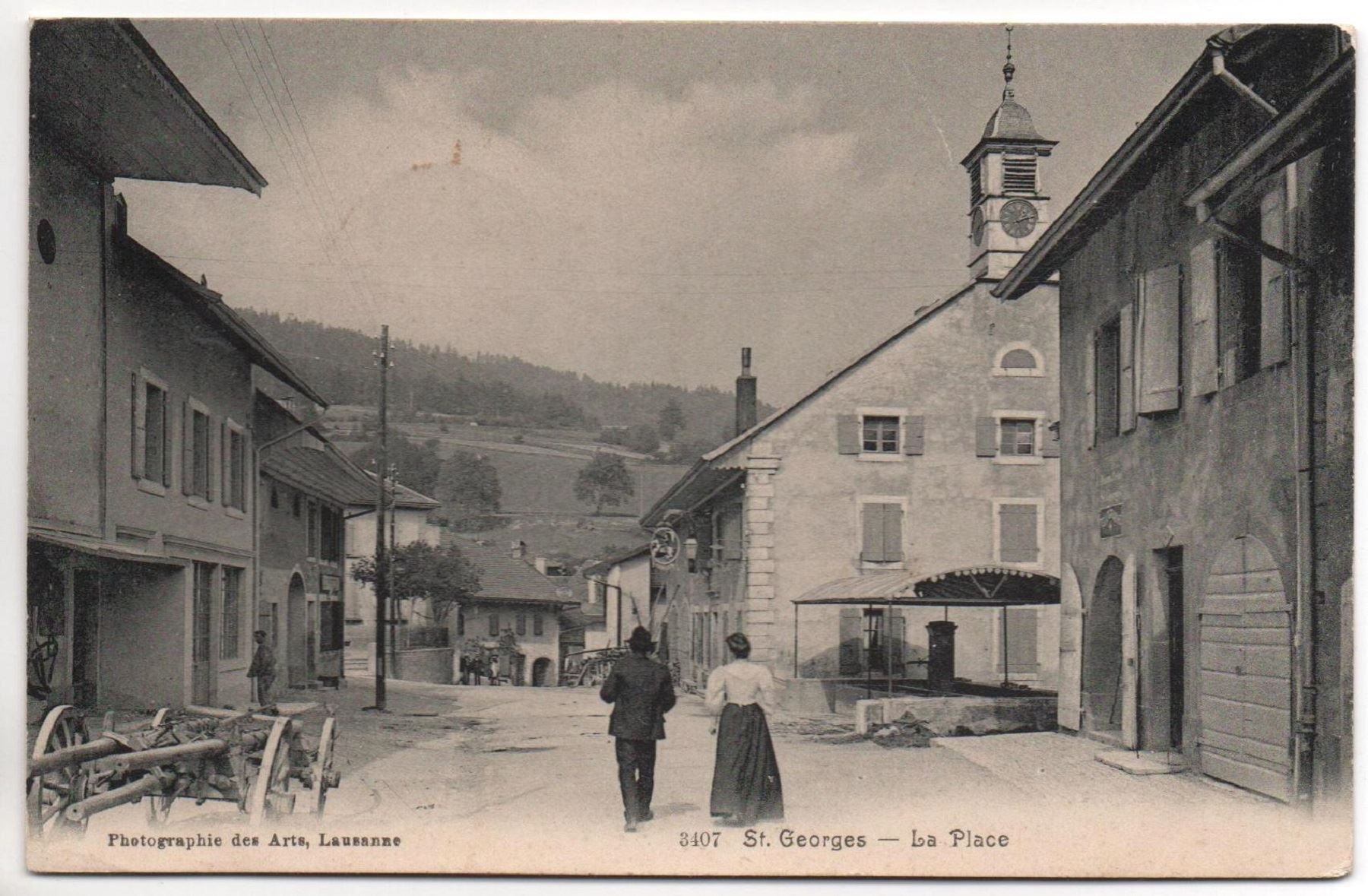 Cartoline postali: ST. GEORGES La place, animée – Usato da Jona venduto da philajona