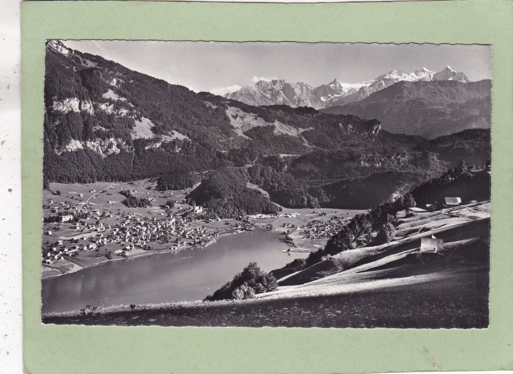 Cartoline postali: Lungern mit den Berneralpen 1964 – Usato da Herisau venduto da Lisegrat2008