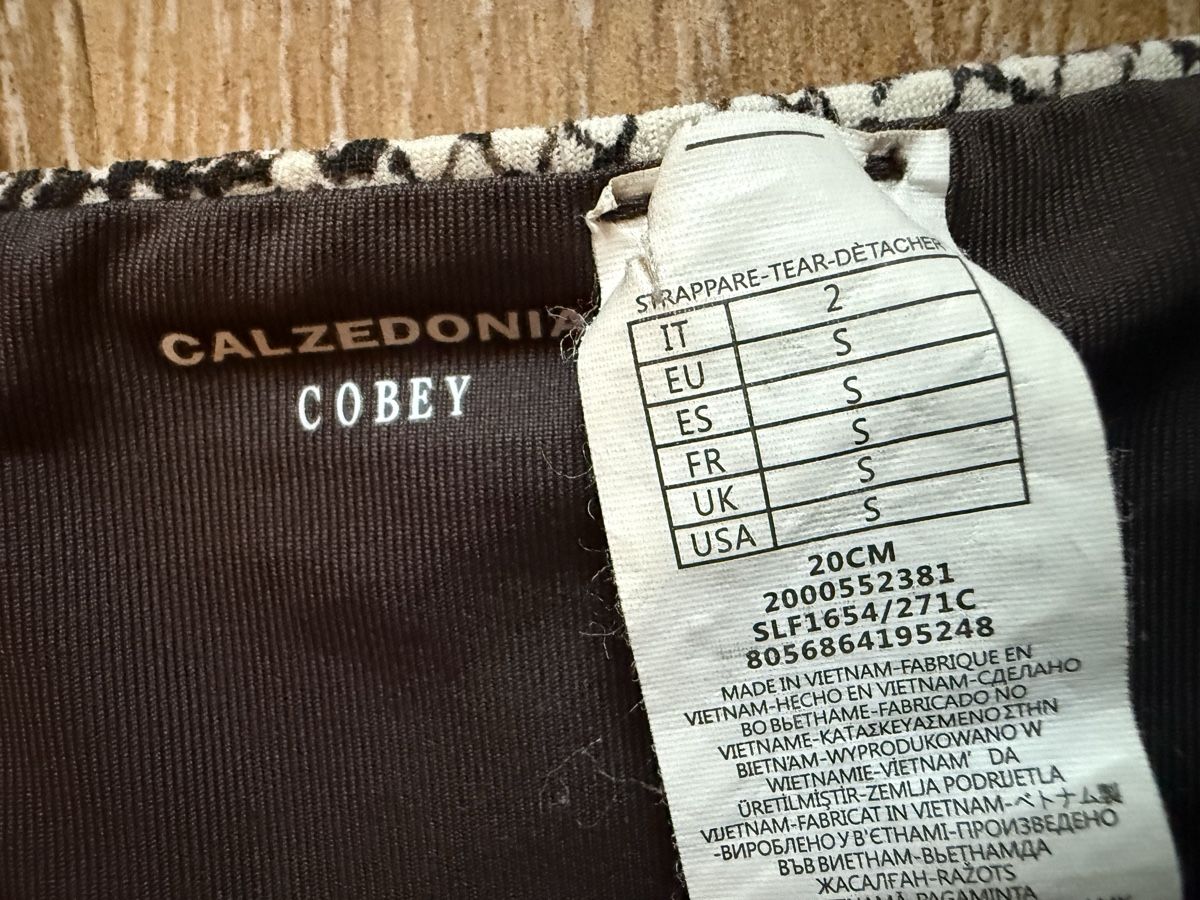 Calzedonia Costumi da bagno & Bikini: Bikini imprimé serpent Calzedonia, t.S/80B – Usato da Tavannes venduto da Thriftshop 3