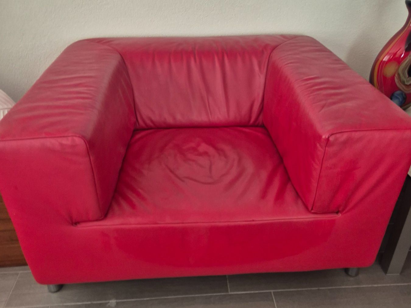 Koinor Poltrone: Fauteuil KOINOR GENESIS  rouge – Usato da Fully venduto da tameab 1