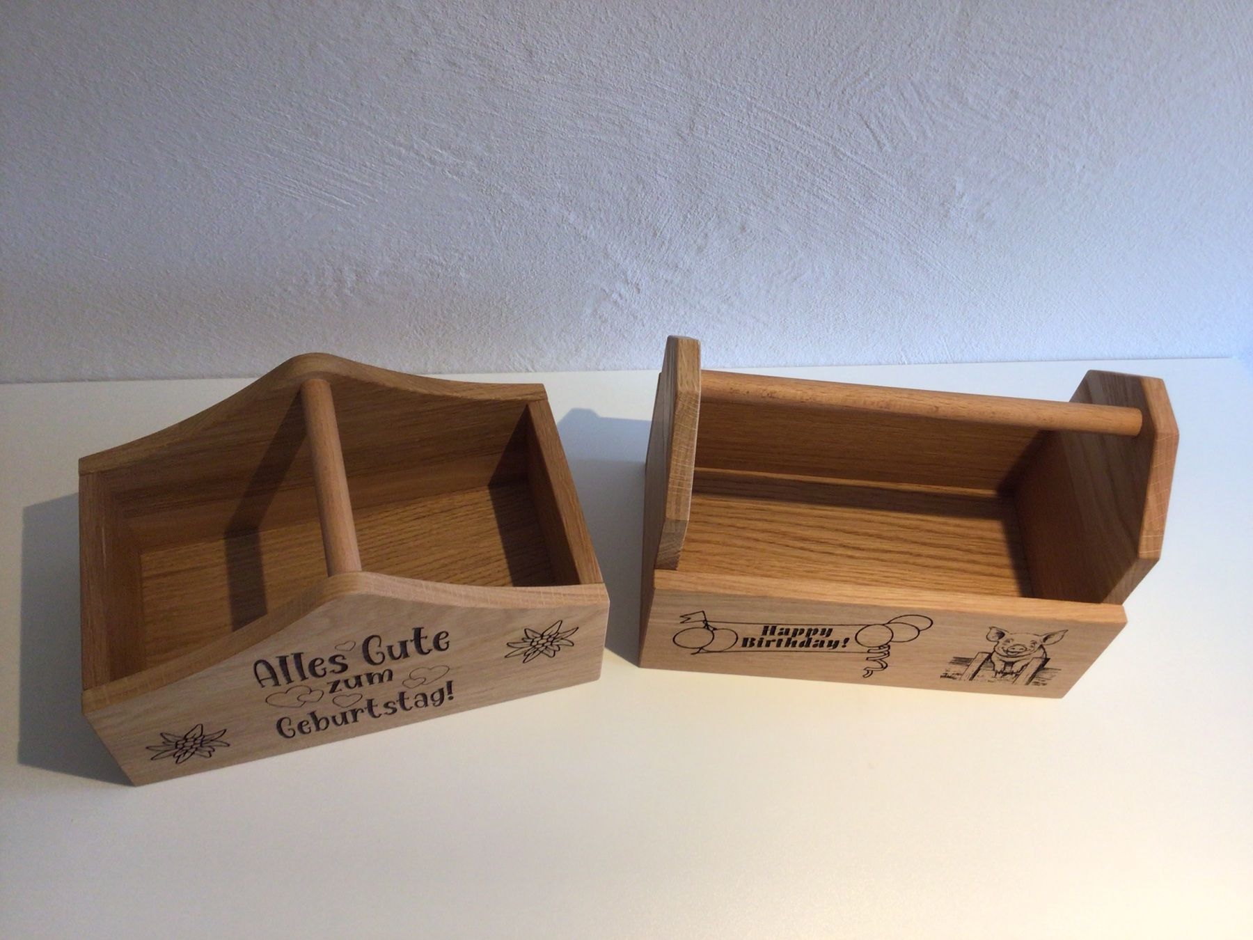 Holzartikel: 2x Eichen Geschenkkisten – Neu (gemäss Beschreibung) aus Benken SG von Hagli76 4