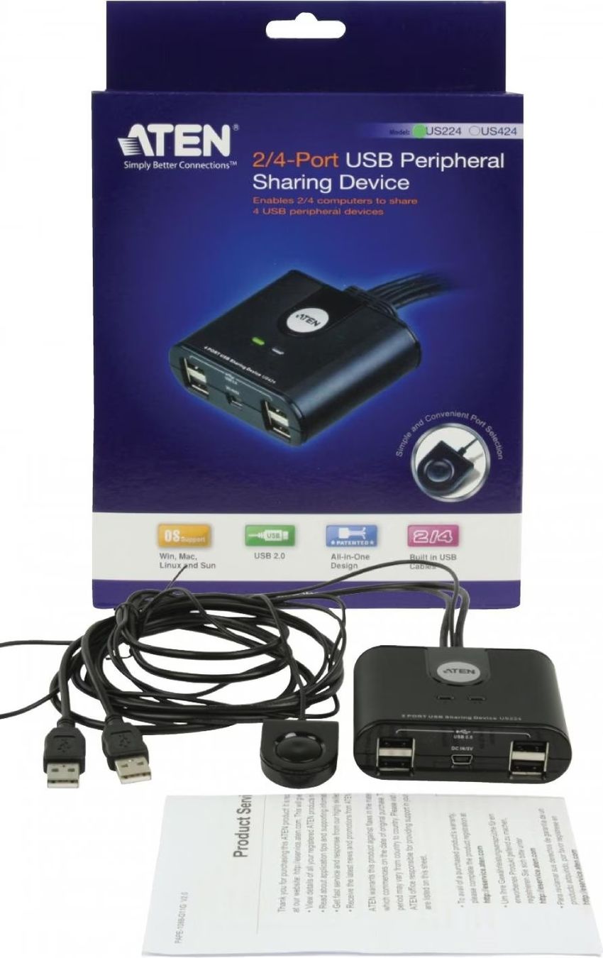 Hub & Switch: Aten Us224 – Usato da Unterkulm venduto da Spaescu 3